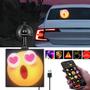 Imagem de Matriz De Pixel LED Programável Bluetooth Smart Display USB RGB Lâmpada Digital Carro Animação De
