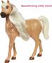 Imagem de Mattel Spirit Untamed Herd Horse (Aprox. 8-in), Moving Head,&nbspPalomino com Long Blonde Mane&nbsp&amp Playful Stance, Grande Presente para fãs de cavalos idades 3 anos de idade e up