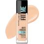 Imagem de Maybelline Fit Me Base Hidrante Suave Spf 18 Cor: 124 Soft Sand