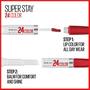 Imagem de Maybelline Super Stay Batom Líquido 24Hrs 2 Etapas Cor: 215