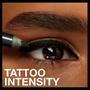 Imagem de Maybelline TattooStudio Eyeliner Lápis de maquiagem, sem esforço glide em pigmentos de gel liso com desgaste de 36 horas, impermeável, sem manchas, sem flaking, nozes lisas, 0,04 oz