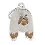 Imagem de Medalha de Identificação para Cão Lhasa Apso MyFamily Friends. Modelo MF74