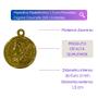Imagem de Medalha Medalhinha 15 cm Monaliza Cigana Dourada 200 Unid