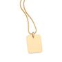 Imagem de Medalha retangular  lisa para personalizar  542774 Rommanel