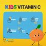 Imagem de Médicos melhores Gummies de vitamina C para crianças  Vegano, livre de OGM e sem glúten  Excelente sabor de laranja pectina mastiga  Suplemento dietético para crianças  250mg de vitamina C  90 geleias 45 doses