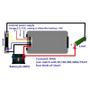 Imagem de Medidor de Carga e Consumo de Bateria PZEM-015 DC 6x1 0-200V