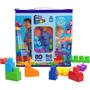 Imagem de Mega Bloks Fisher Price Sacola Com 80 Blocos de Montar Mattel