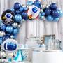 Imagem de Mega Kit 155 Un, Balão Astronauta 75cm + Balão Bexiga Brilhantes + Balão Estrelas Metalizadas, Balão Temático Astronauta