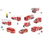 Imagem de Mega Kit Veículos de Resgate dos Bombeiros - à Fricção - Com 16 Itens - Fênix