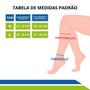 Imagem de Meia 3/4 Venosan de Média Compressão 20-30 Pé Fechado Preto Unissex