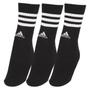 Imagem de Meia Adidas 3S 38 ao 40 - Pack com 03 Pares - Preta