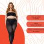 Imagem de Meia Calça Fio 80 Plus Size Feminina Trifil Opaca Fundilho