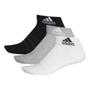 Imagem de Meia Cano Médio Adidas Cushioned Ankle 3 Pares