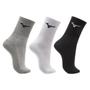Imagem de Meia Cano Médio Mizuno Basic Tam. 39-44 Pacote Com 3 Pares