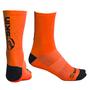 Imagem de Meia de Ciclismo Skin Sport Cano Medio Laranja Neon