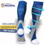 Imagem de Meia De Compressão Elástica com Tecnologia Anti Varizes e Inchaço Original Ergo Premium