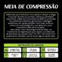 Imagem de Meia De Compressão Joelheira 3/4 Circulação