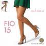 Imagem de Meia Feminina Fina 15 Selene Creme 920.001