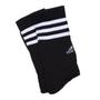 Imagem de Meia Masculina Adidas 3 Listras Cano Longo Kit 3 Pares Preto/Branco