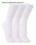 Meia Masculina kit 12 Pares Cano Alto Longo Sport Branca Confortável - Sporte Imagem de Meia Masculina kit 12 Pares Cano Alto Longo Sport Branca Confortável