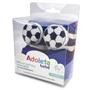Imagem de Meia Pantufa Antiderrapante Infantil Bebê 6 a 12m Carrinho Adoleta 3D Menino Divertida