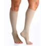 Imagem de Meia Panturrilha (3/4) Sigvaris Select Comfort Premium 20-30 mmHg G (Tamanho Grande) Curto, Cor Natural, Ponteira Aberta