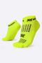 Imagem de Meia para Corrida HUPI Running Pro Amarelo Neon  - Curta