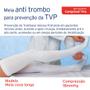 Imagem de Meia para Panturrilha Anti-Trombo Comprinet Pro Compressão 18 mmHg Ponteira Aberta Branca - Jobst