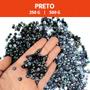 Imagem de Meia Pérola Irisada Preto - 91 - Pacote com 500/250 Gramas  - 06 mm  - Nybc
