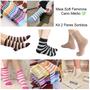 Imagem de Meia Térmica Lã Forrada Pelúcia Antiderrapante + 2 Pares de Meias Soft = Kit 3 Pares Sortidos