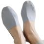 Imagem de Meias de Barco Invisíveis Masculinas - 5 Pares Respiráveis e Antiderrapantes de Silicone