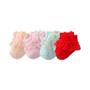 Imagem de Meias de Bebê de Algodão com Renda - 4 Pares para Meninas (0-24 Meses)