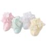 Imagem de Meias de Bebê de Algodão com Renda - 4 Pares para Meninas (0-24 Meses)