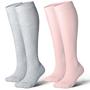 Imagem de Meias de compressão LEVSOX Extra Thick Wide Calf 20-30 mmHg 2 pares