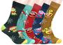 Imagem de Meias de Natal The Muppets Bioworld - Pacote com 5