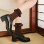 Imagem de Meias Femininas BIVOLU - 6 Pares de Meias de Renda com Babados e Algodão