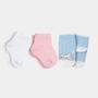 Imagem de Meias Infantil Kit 3 Pares Estampada Baby Lupo 2000