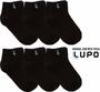 Imagem de Meias Lupo - Kit 6 Pares Meias Infantil Lupo Cano Curto Ref. 2725