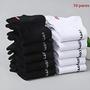 Imagem de Meias Masculinas com Forro Respirável - 5 a 10 Pares - Conforto e Maciez