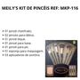 Imagem de Meily's kit de pincéis ref: mkp-116