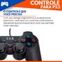 Imagem de Melhor Controle Ps2 Joystick Com Fio Preto Resistente