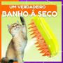 Imagem de MELHOR ESCOVA 3 EM 1 PARA GATO! Vapor, Massagem e Penteador