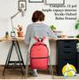 Imagem de Melhor Mochila Escolar Colors Vermelha Keep  Multilaser