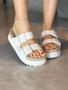 Imagem de Melissa Cozy M Lover Platform Bege/Off White