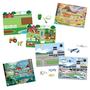 Imagem de Melissa & Doug Reusable Sticker Pads Set: Pré-histórico, Habitats e Veículos