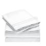 Imagem de Mellanni Twin XL Sheet Set - Hotel Luxury 1800 Folhas de Cama & Fronhas - Folhas de Cama de Resfriamento Extra Macia - Bolso Profundo até 16 polegadas - Encaixa College Dorm Room Colchão - 3 Peça (Twin XL, White)