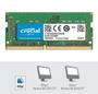 Imagem de Memória Crucial 8GB DDR4 2666MHz CL19 - Compatível com Mac
