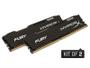 Imagem de Memoria Desktop Gamer DDR4 HYPERX HX424C15FB2K2/16 FURY 16GB KIT(2X8GB) 2400MHZ CL15 DIMM BLACK