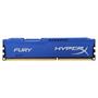 Imagem de Memória HyperX Fury, 4GB, 1600MHz, DDR3, CL10, Azul - HX316C10F/4