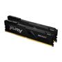 Imagem de Memória Kingston Fury Beast, 16GB (2x8GB), 2666MHz, DDR4, CL16, Preto - KF426C16BBK2/16